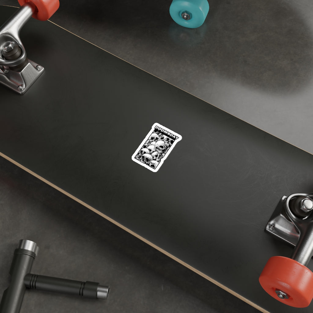 Skull Pile Sticker | Doomsday Inc.