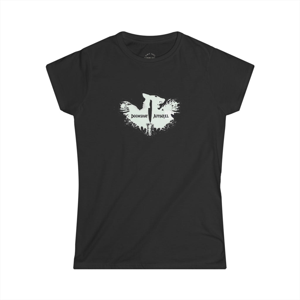 Wolf Crest Women's Fitted Tee | Doomsday Inc.