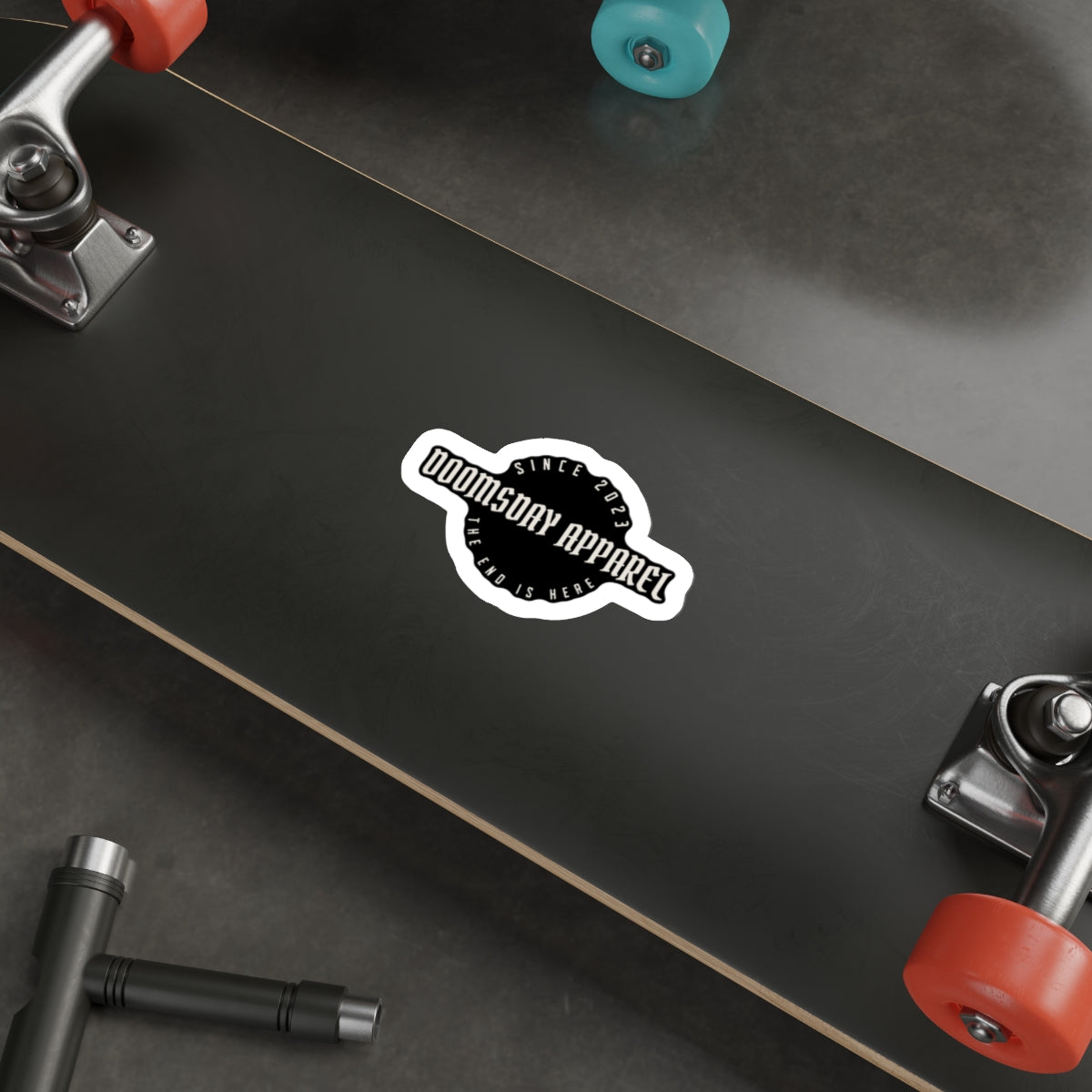 Doomsday Apparel Badge Sticker | Doomsday Inc.