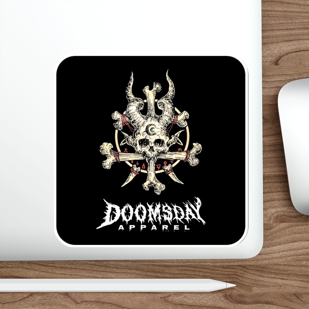Bone Crown Sticker | Doomsday Inc.