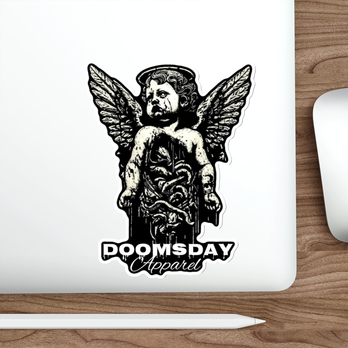 Fallen Cherub Sticker | Doomsday Inc.