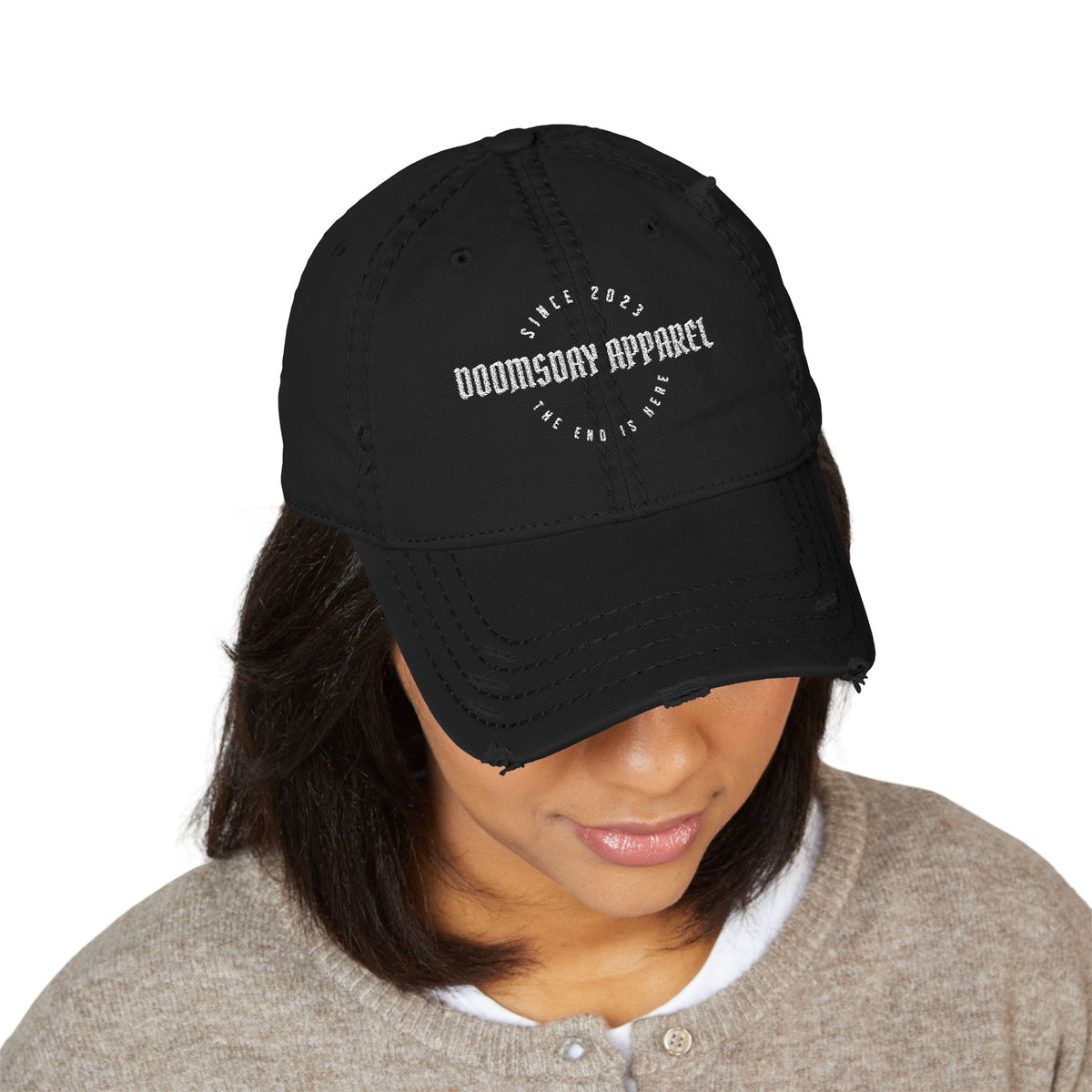 Doomsday Apparel Badge Dad Hat | Doomsday Inc.