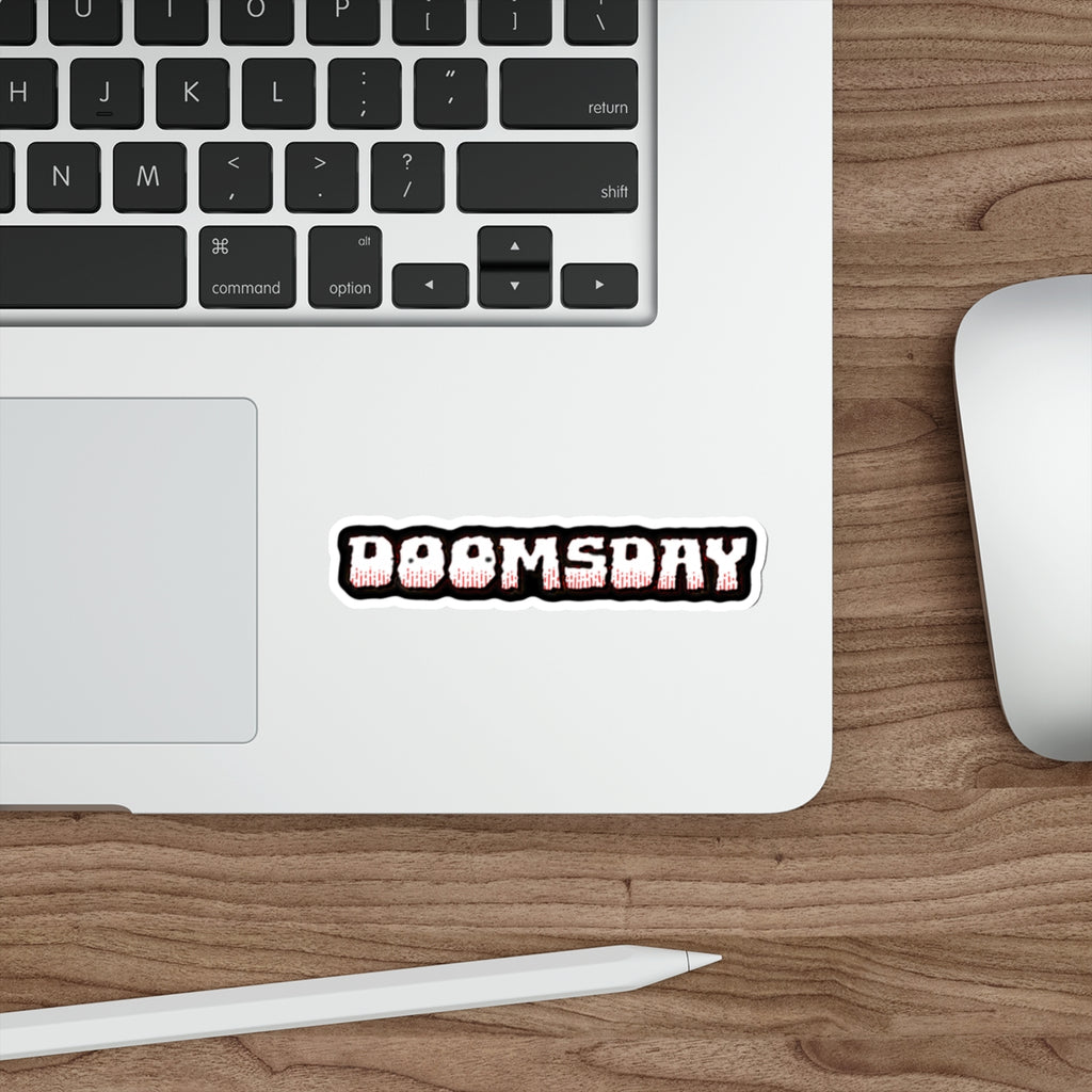 Doomsday Wordmark Sticker | Doomsday Inc.