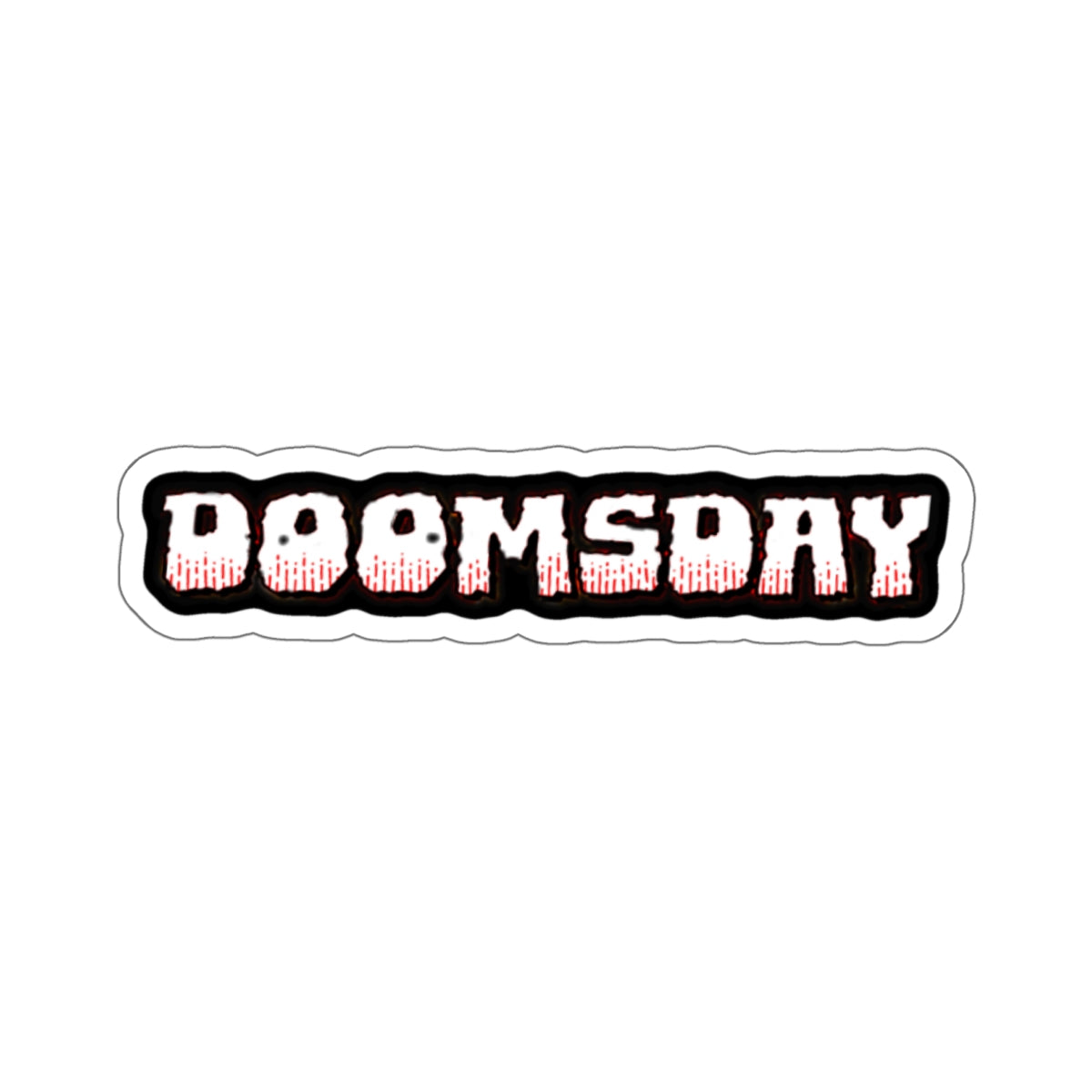 Doomsday Wordmark Sticker | Doomsday Inc.