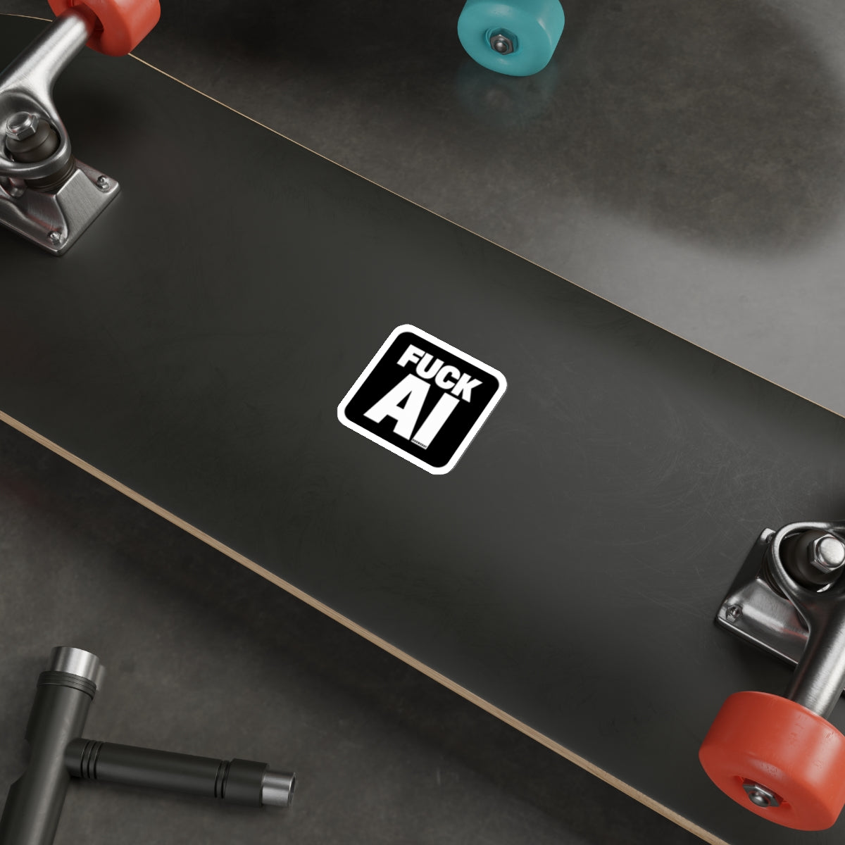 Fuck AI Sticker | Doomsday Inc.
