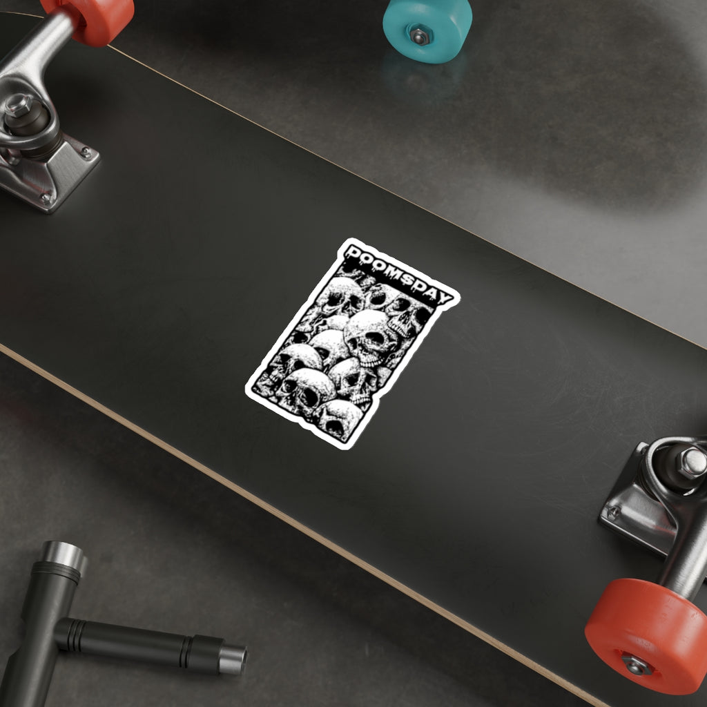Skull Pile Sticker | Doomsday Inc.