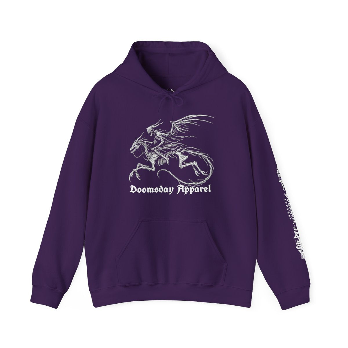 Bone Dragon Hoodie - Purple
