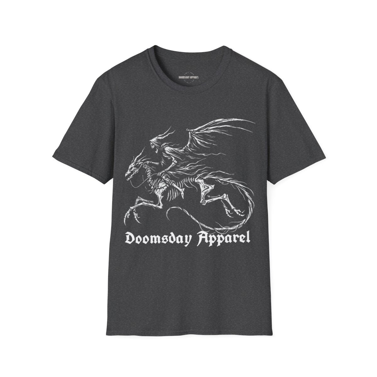 Bone Dragon Tee - Dark Heather