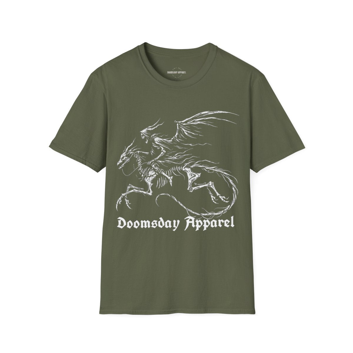 Bone Dragon Tee - Military Green