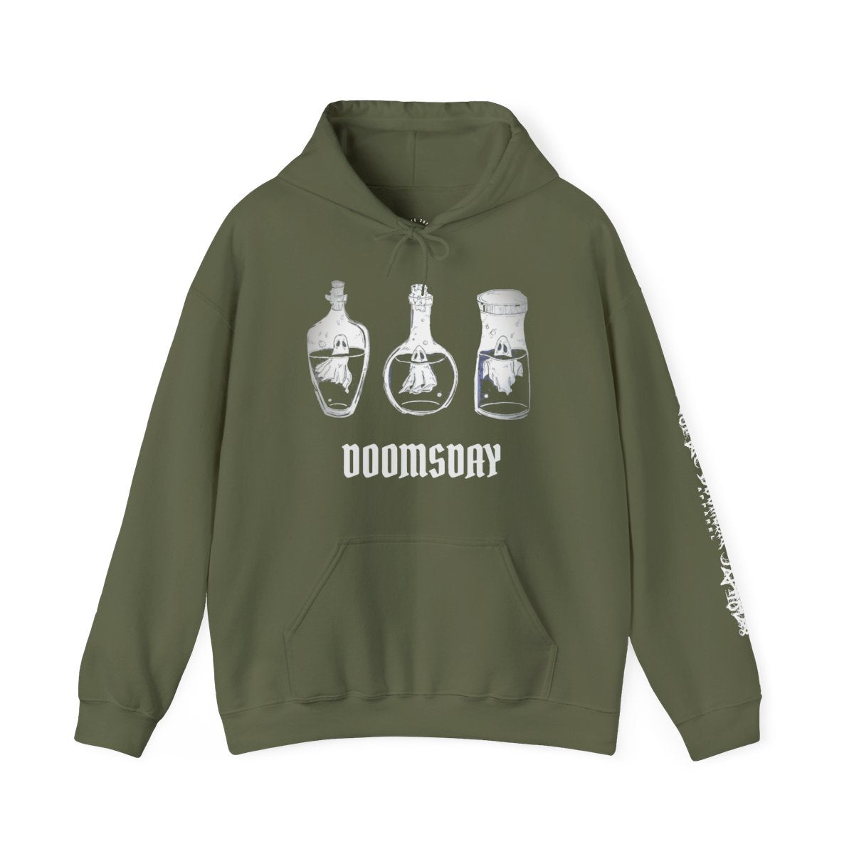 Bottled Spirits Hoodie - Military Green
