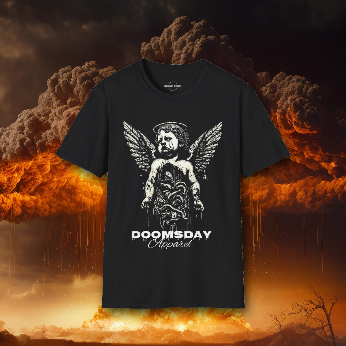Fallen Cherub Tee - Doomsday Inc.