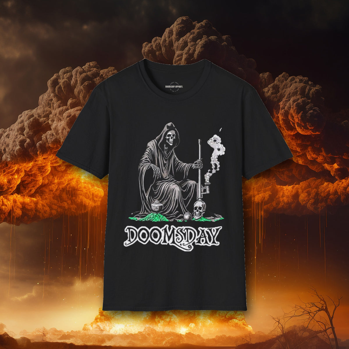 Reaper's Smoke Break Tee - Doomsday Inc.