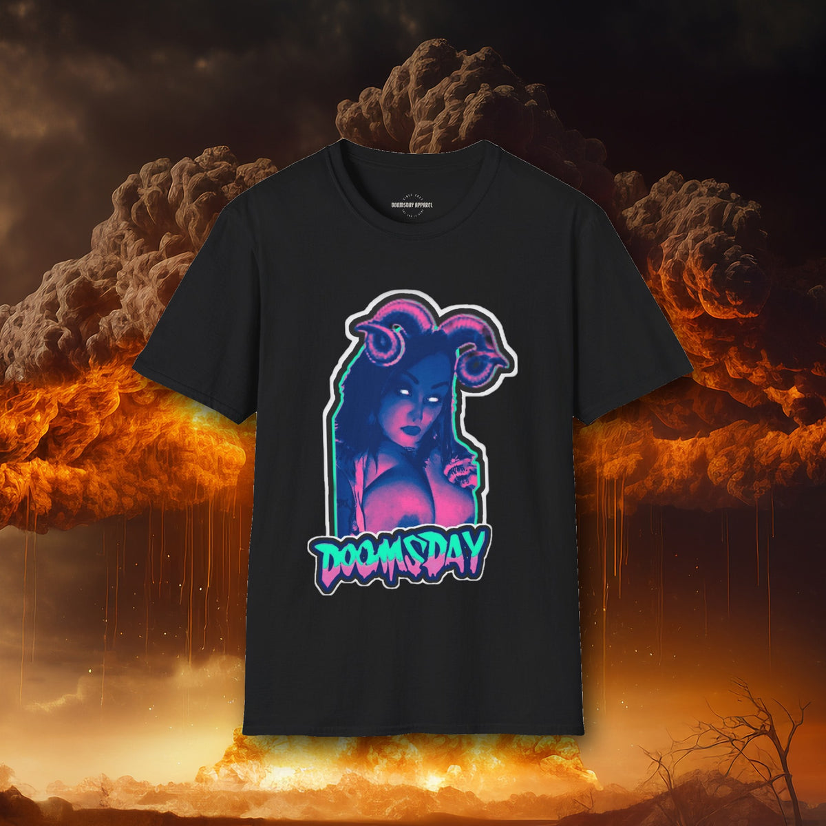 Neon Succubus Tee - Doomsday Inc.