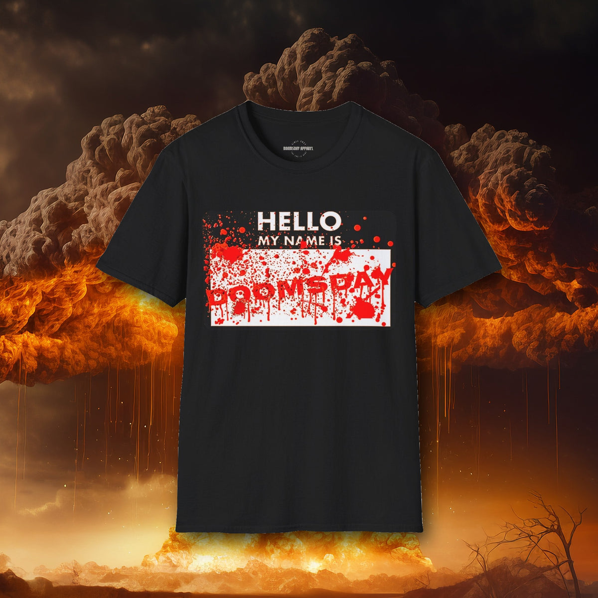 Hello My Name Is Doomsday Tee - Doomsday Inc.