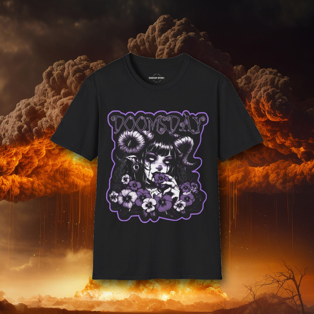 Petal Demon Tee - Doomsday Inc.