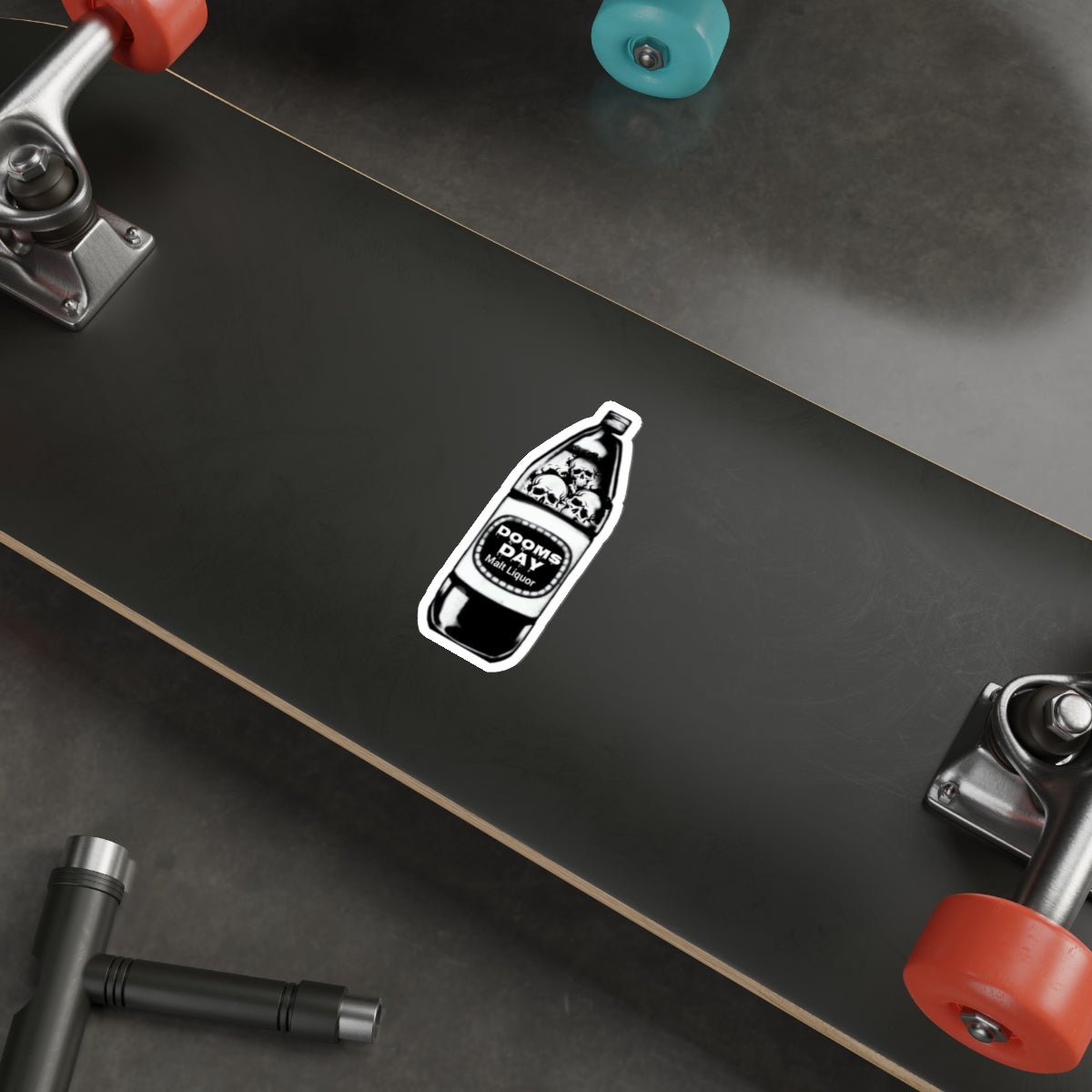 40 Oz. Of Doom Sticker | Doomsday Inc.
