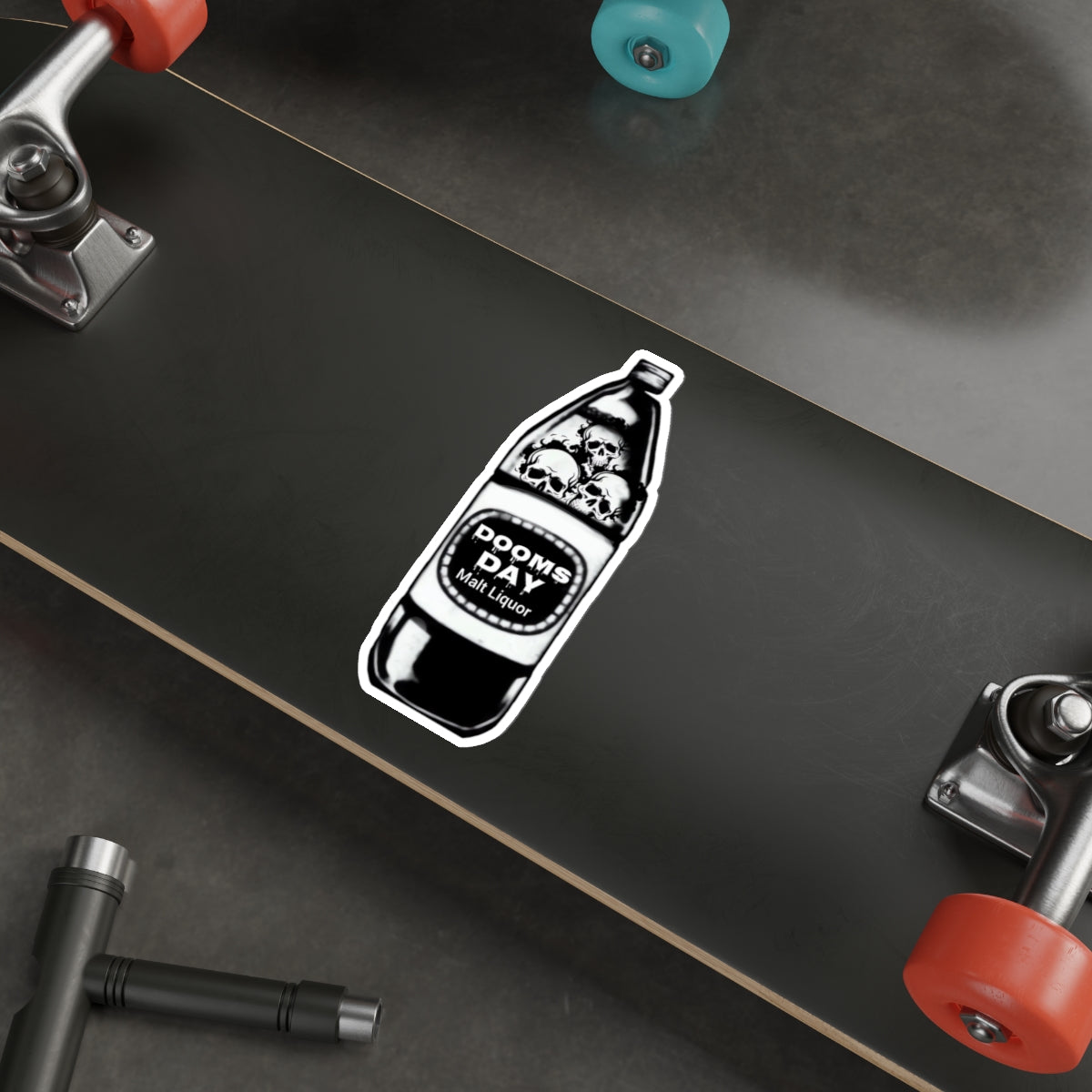 40 Oz. Of Doom Sticker | Doomsday Inc.