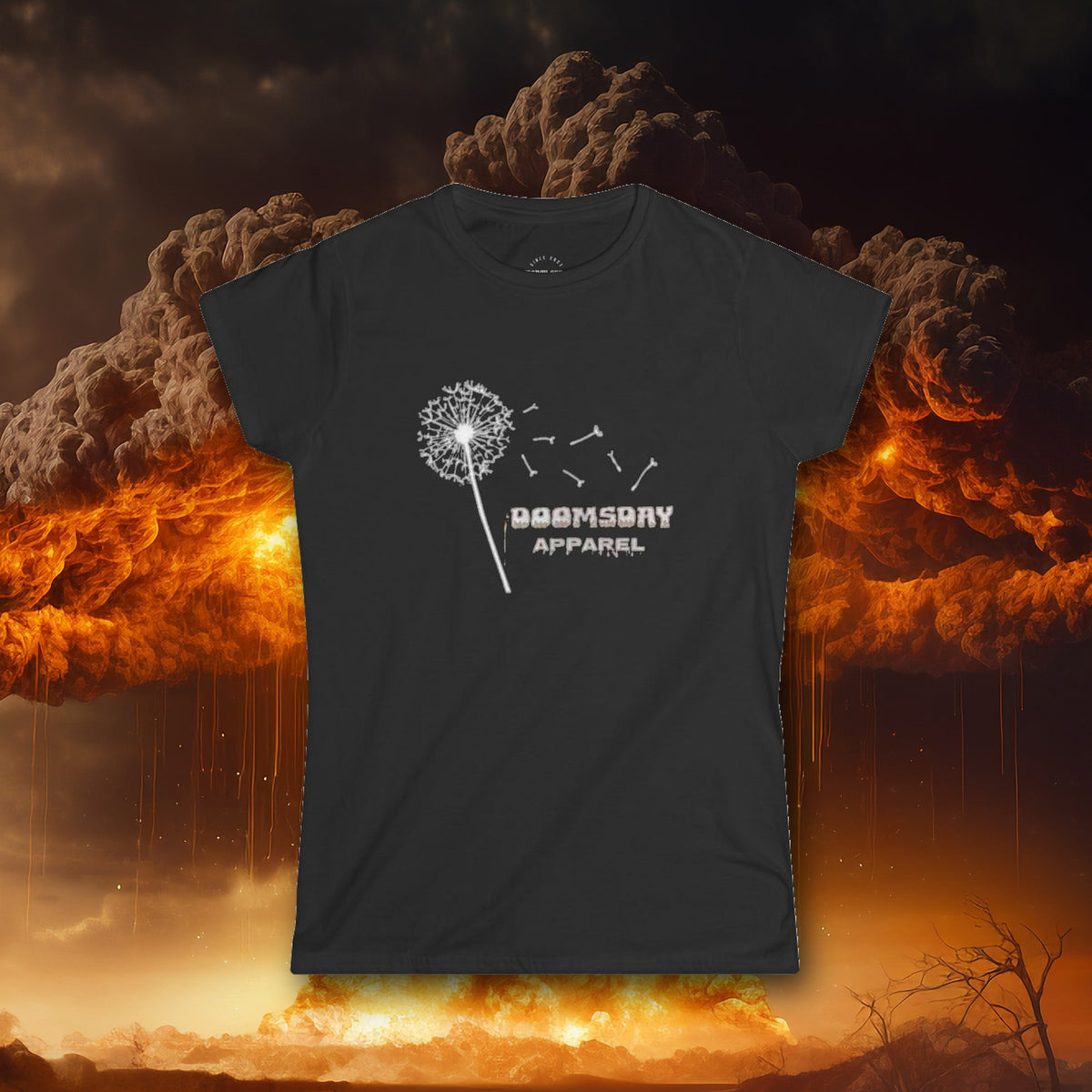 Last Wish Women's Fitted Tee - Doomsday Inc.