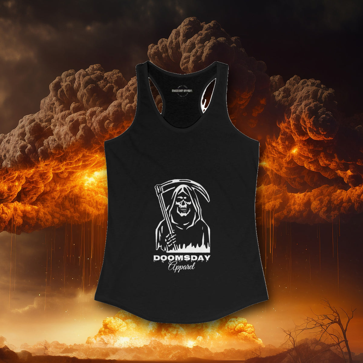 Grim Reaper Women's Tank - Doomsday Inc.