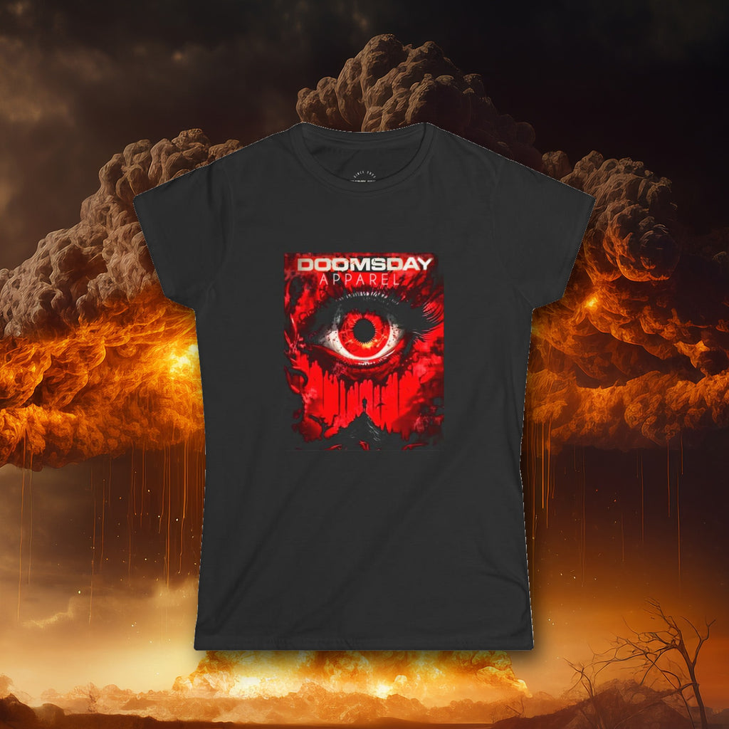The Eye Sees All Women's Fitted Tee - Doomsday Inc.
