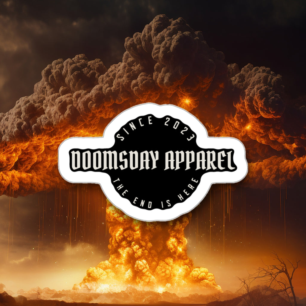 Doomsday Apparel Badge Sticker - Doomsday Inc.