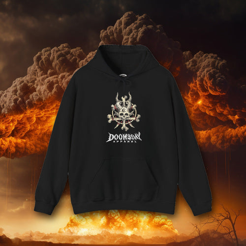 Bone Crown Hoodie - Doomsday Inc.