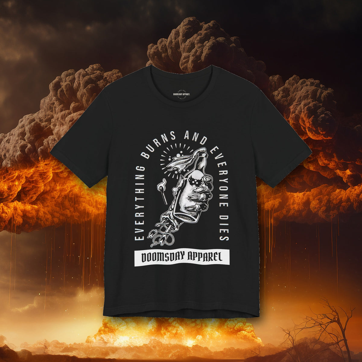 Everything Burns Tee - Doomsday Inc.