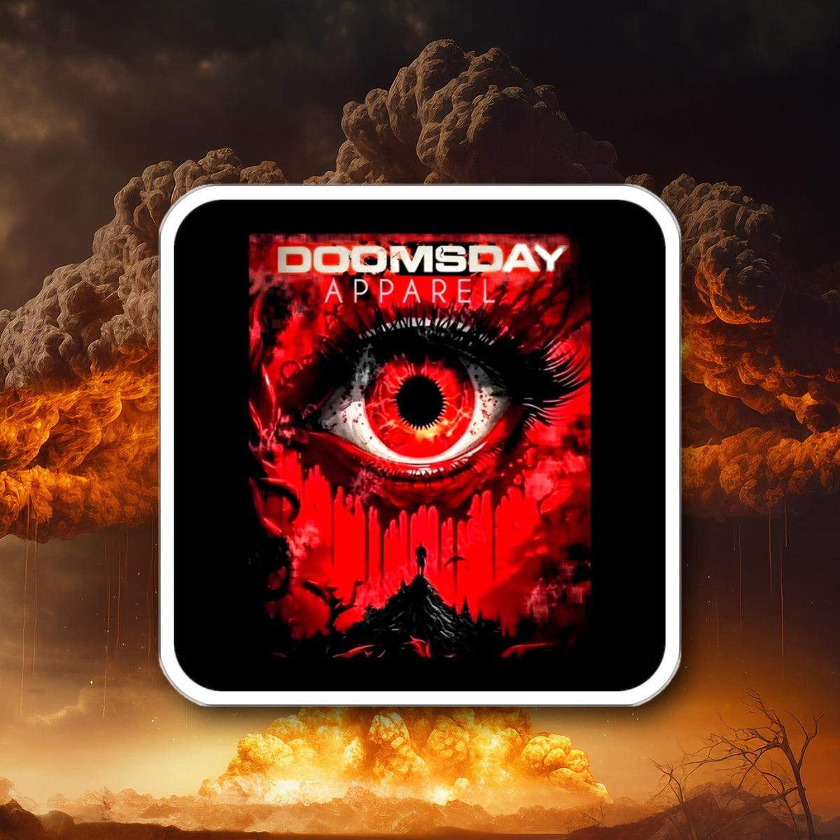 The Eye Sees All Sticker - Doomsday Inc.