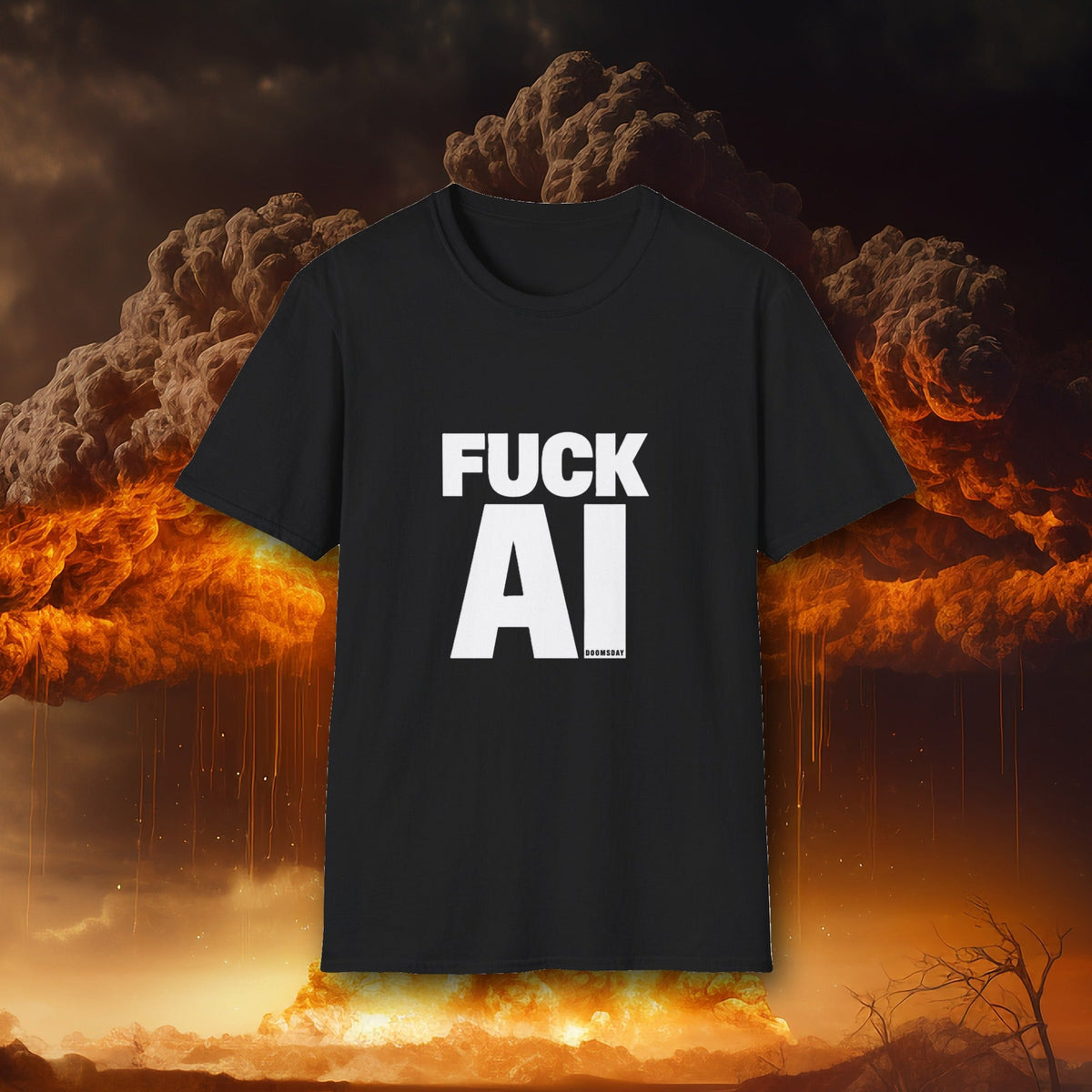 Fuck AI Tee - Doomsday Inc.