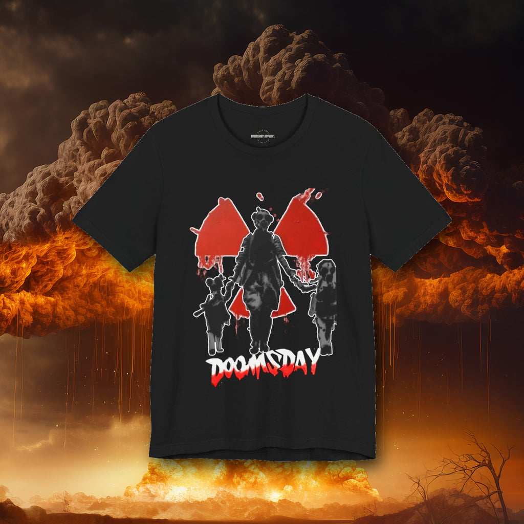 Gas-Mask Family Radiation Tee - Doomsday Inc.