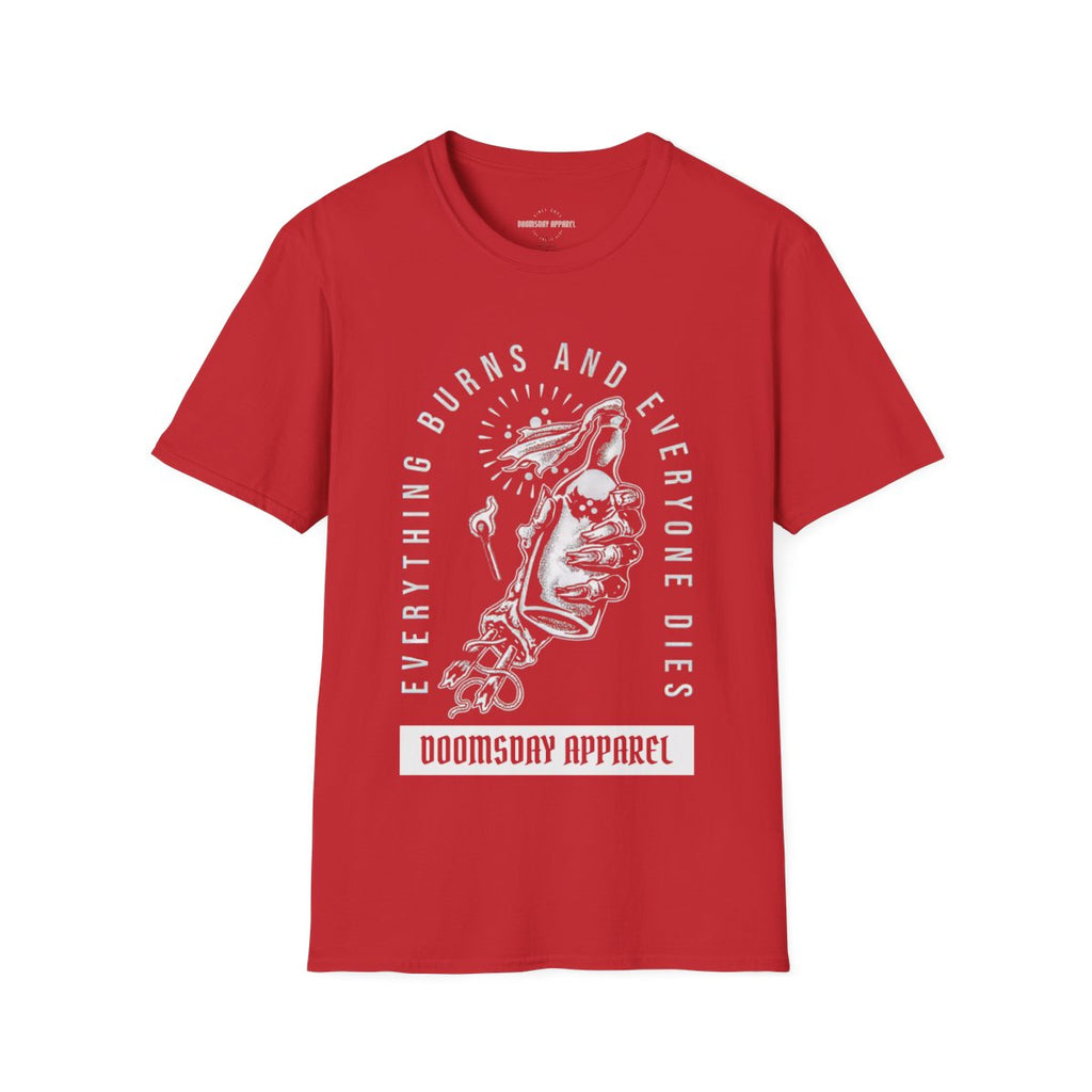 Everything Burns Tee - Red