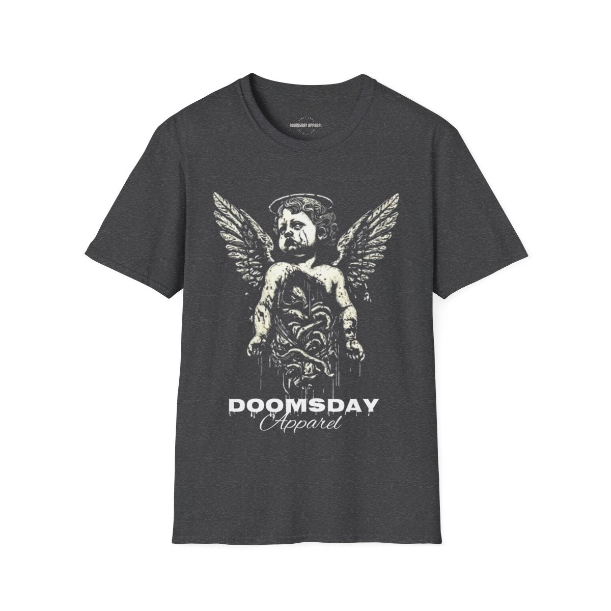 Fallen Cherub Tee - Dark Heather