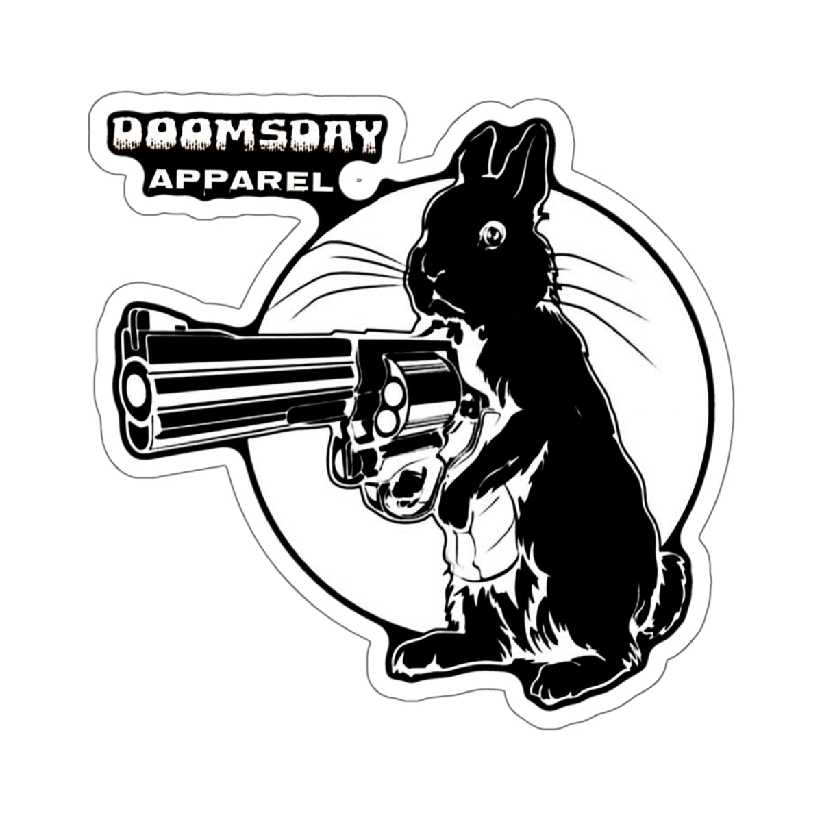 Hare Trigger Sticker | Doomsday Inc.