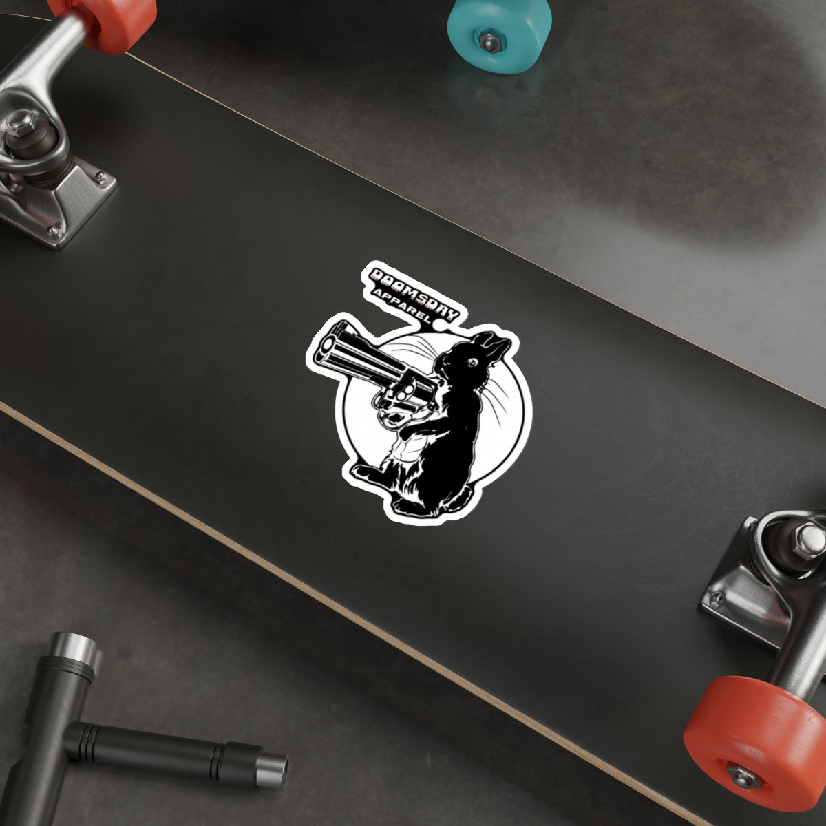 Hare Trigger Sticker | Doomsday Inc.