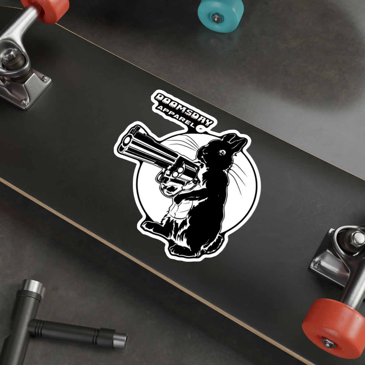 Hare Trigger Sticker | Doomsday Inc.