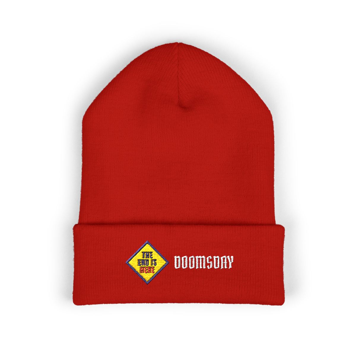 The End Is Here Beanie - Red